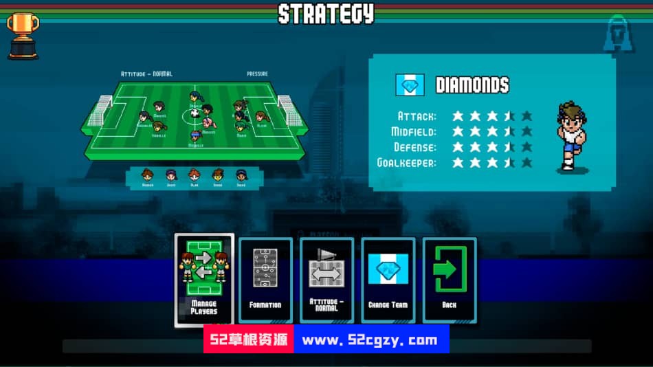 《像素足球杯终极版》免安装Build 9158902绿色中文版[654MB] 单机游戏 第2张