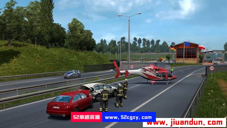 《欧洲卡车模拟2》免安装v1.40.1.0中文绿色版整合全74DLC[11.3GB] 单机游戏 第1张