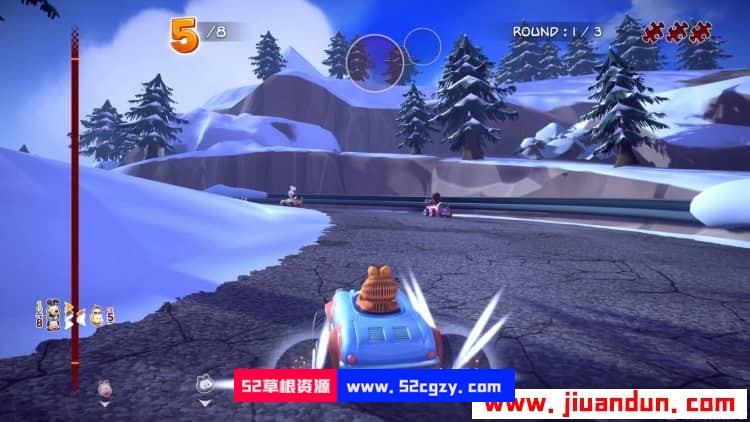 《加菲猫卡丁车：激情竞速》免安装Build20210323中文绿色版[1.79GB] 单机游戏 第1张