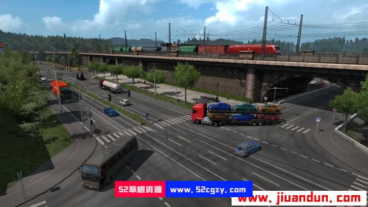 《欧洲卡车模拟2》免安装v1.40.1.0中文绿色版整合全74DLC[11.3GB] 单机游戏 第6张
