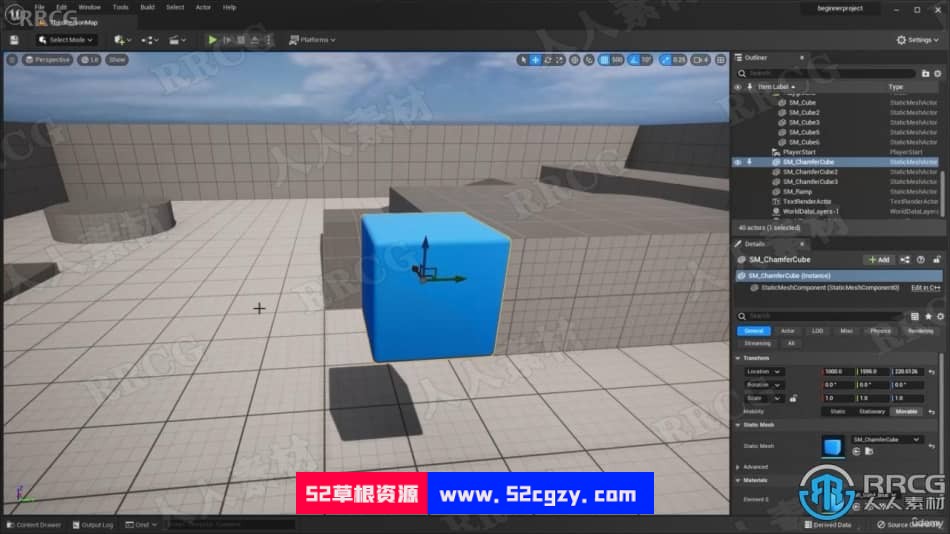 【中文字幕】UE5虚幻引擎蓝图技术入门训练视频教程 CG 第4张
