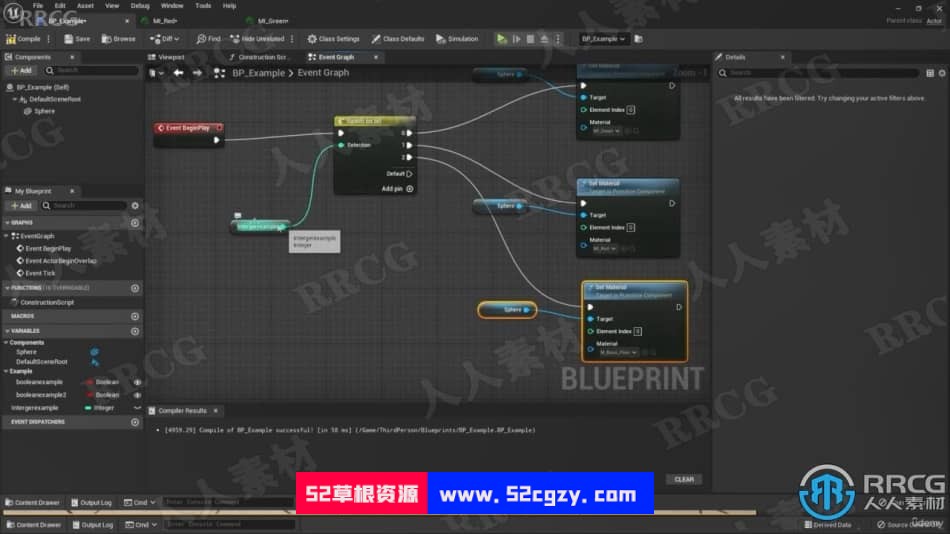 【中文字幕】UE5虚幻引擎蓝图技术入门训练视频教程 CG 第8张