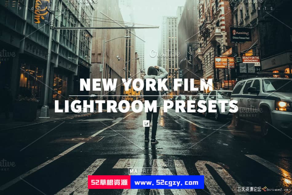 【Lightroom预设】纽约城市街拍电影NEW YORK FILM Lightroom Presets LR预设 第1张