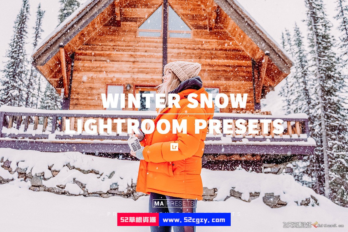 【Lightroom预设】10个冬季通透人像调色WINTER SNOW Lightroom Presets LR预设 第1张