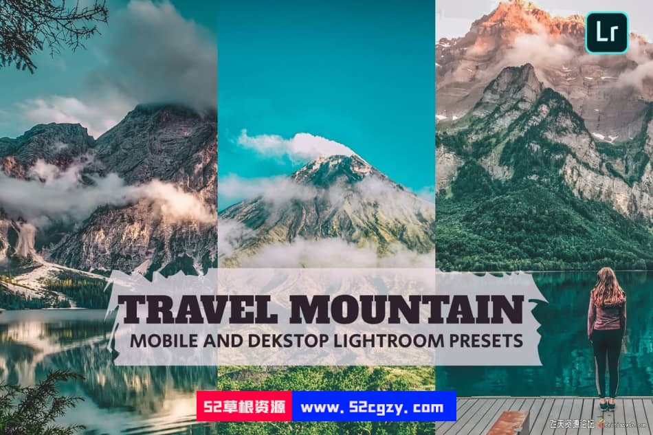【Lightroom预设】旅拍电影风光调色Travel Mountain Lightroom Presets LR预设 第1张