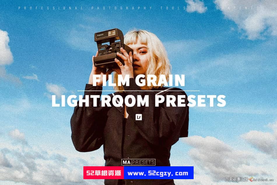【Lightroom预设】10个模拟颗粒胶片人像10 FILM GRAIN Lightroom Presets LR预设 第1张