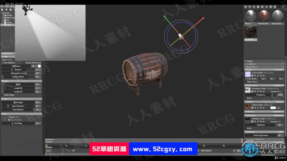 【中文字幕】Blender旧木头完整实例制作流程视频课程 3D 第11张