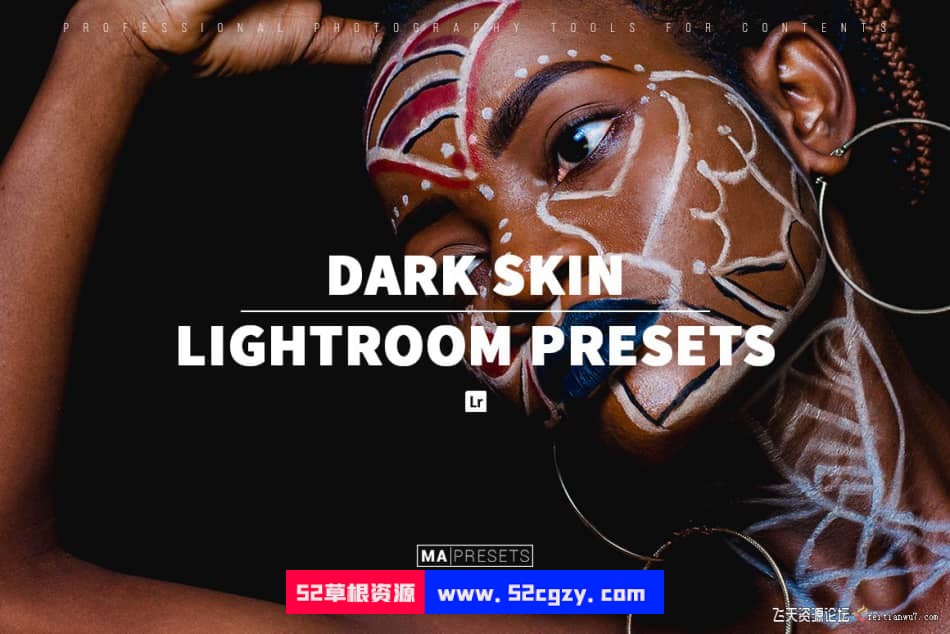 温暖肤色人像LR预设10 DARK SKIN – Mobile & Desktop Lightroom Presets LR预设 第1张