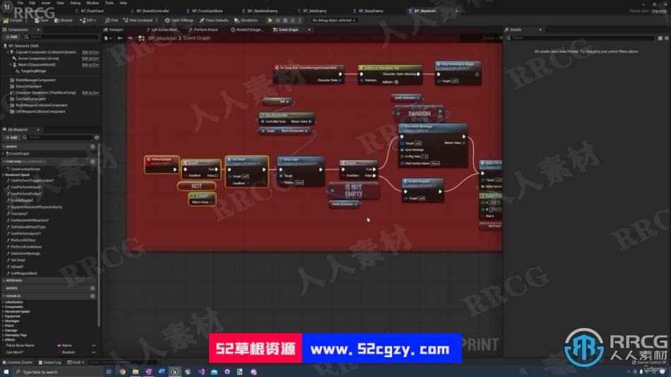 UE5虚幻引擎魂类动作RPG游戏完整制作流程视频教程 CG 第16张