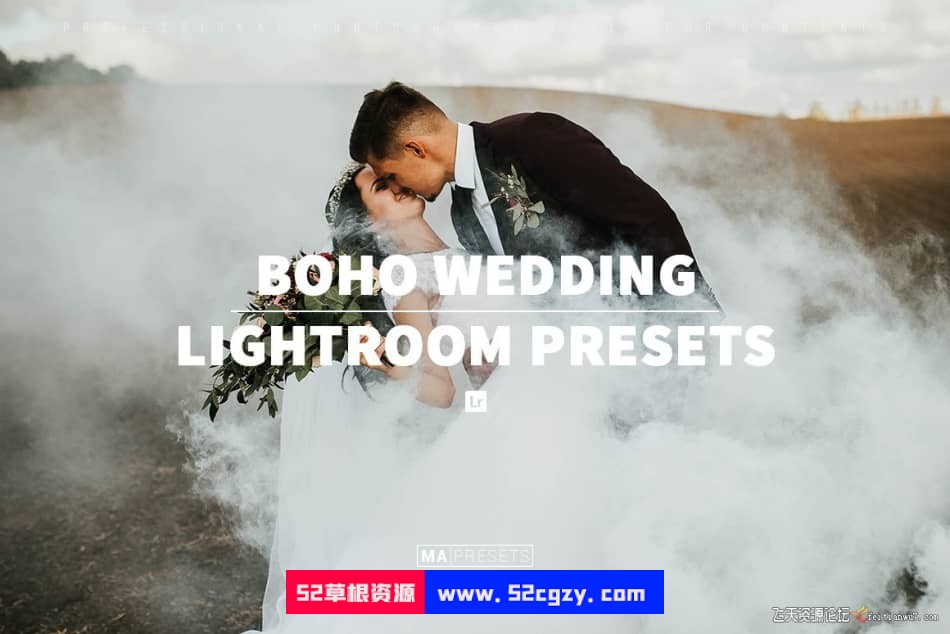 波西米亚浪漫婚礼LR预设BOHO WEDDING Mobile & Desktop Lightroom Presets LR预设 第1张