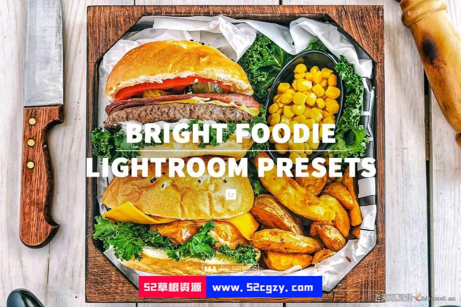 清新通透美食LR预设 BRIGHT FOOD – Mobile & Desktop Lightroom Presets LR预设 第1张