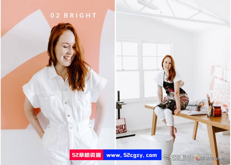 【Lightroom预设】适用于商业品牌人像Jenny Wu - Branding Lightroom Preset LR预设 第3张
