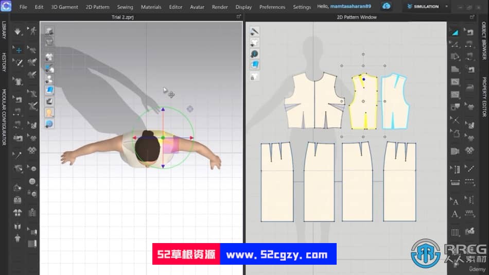 Clo3d时尚服装设计大师级训练视频教程 CG 第7张