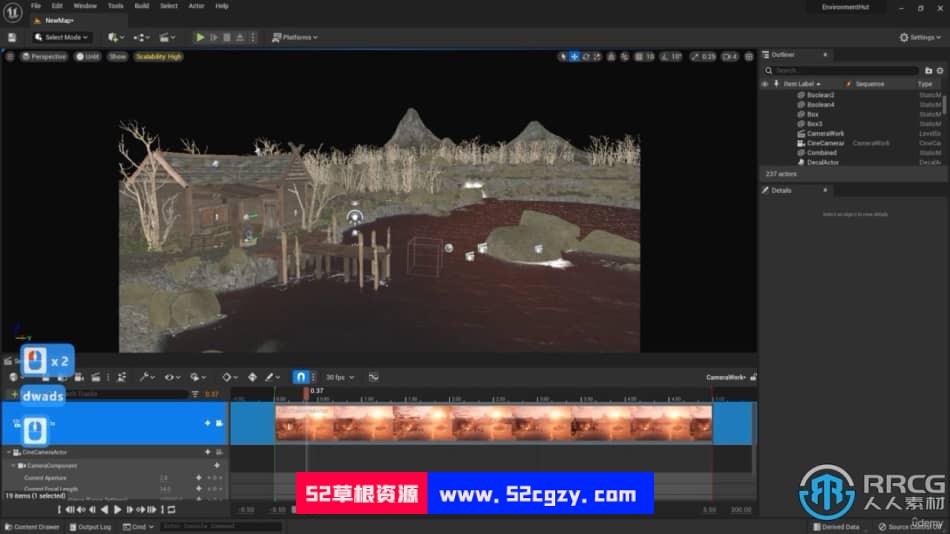 UE5虚幻引擎概念环境场景构建核心技术训练视频教程 CG 第3张