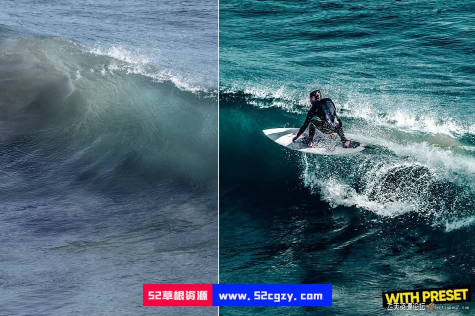 【Lightroom预设】ARTA Presets- 冲浪运动人像Surfing Waves Lightroom Presets LR预设 第2张