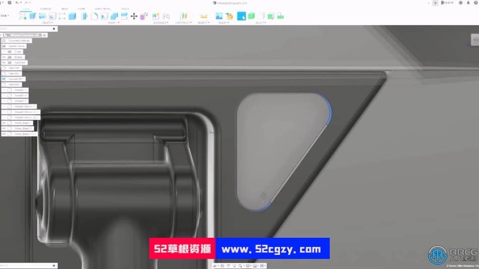 Fusion 360高质量重型铲车概念设计完整制作视频教程 CG 第10张