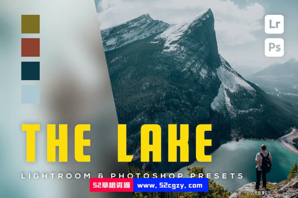 【Lightroom预设】湖泊风光摄影后期调色The Lake Lightroom Presets LR预设 第1张