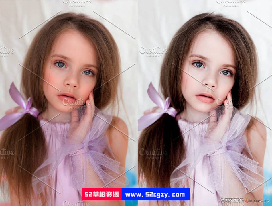 【Lightroom预设】质感儿童肖像摄影后期Lightroom Preset - Child Portrait LR预设 第3张