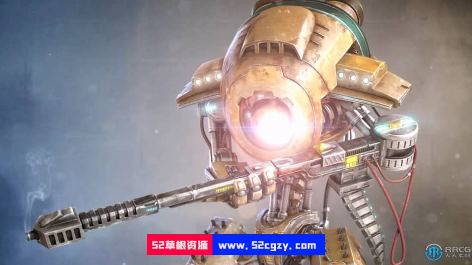 【中文字幕】3dsMax机器人硬表面建模技术视频教程 3D 第5张