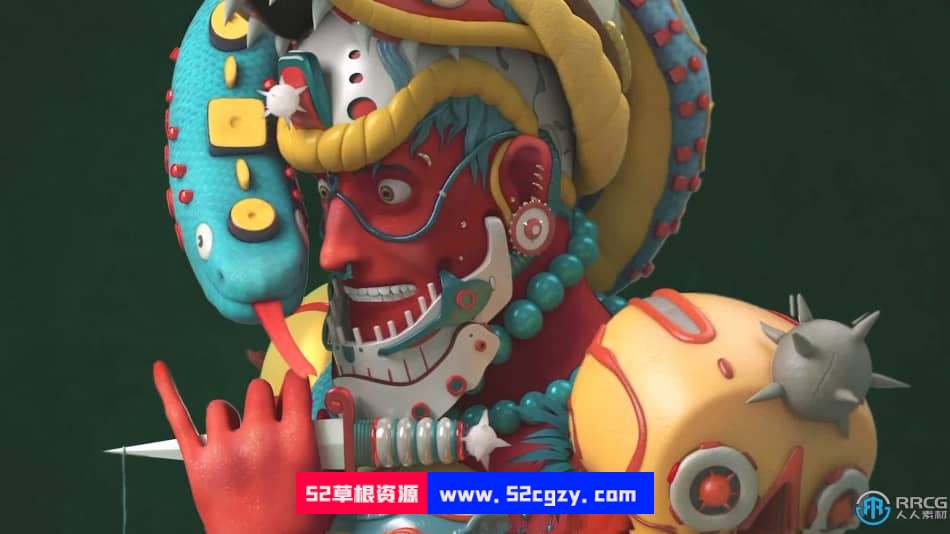 【中文字幕】Maya人物角色建模概念设计技术视频课程 maya 第4张
