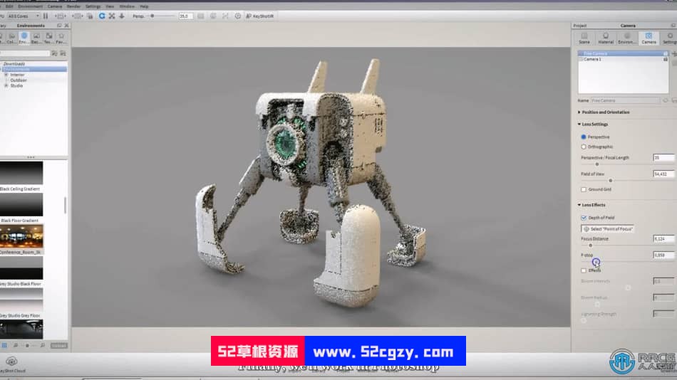 【中文字幕】3dsMax机器人硬表面建模技术视频教程 3D 第19张