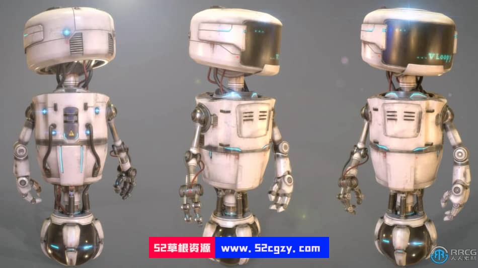 【中文字幕】3dsMax机器人硬表面建模技术视频教程 3D 第4张