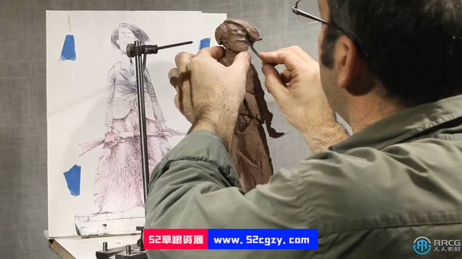 Andrea Blasich传统雕塑艺术创作训练视频教程 CG 第4张