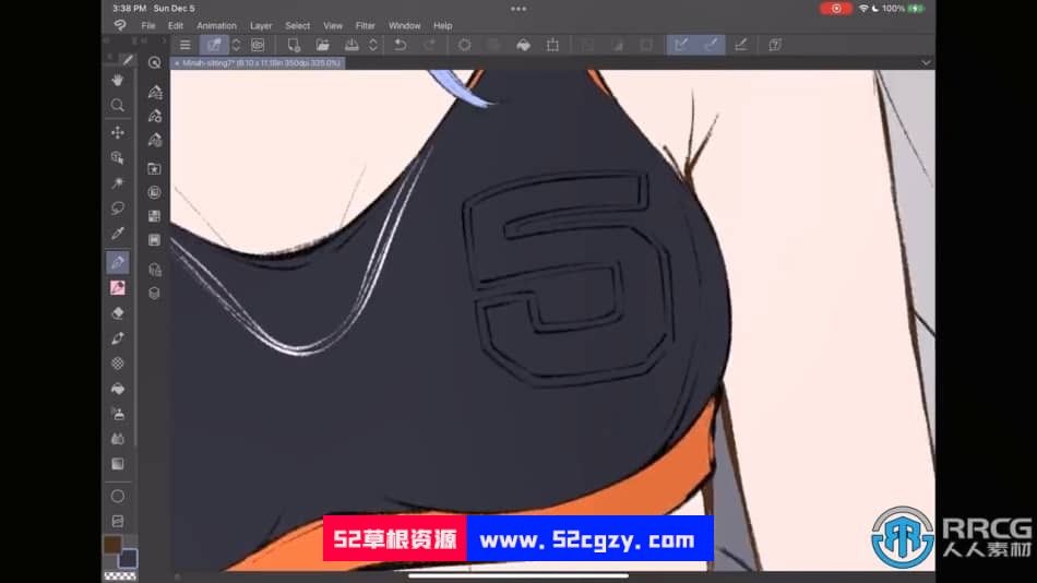 【中文字幕】女性动漫角色插画绘制实例训练视频教程 CG 第2张