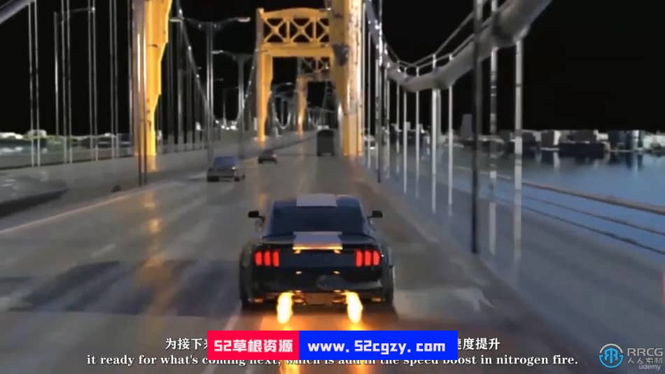 【中文字幕】Blender中制作电影级汽车追逐短片动画视频教程 3D 第4张