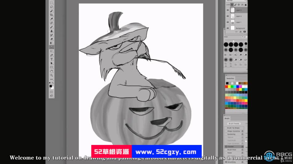 【中文字幕】如何绘制卡通人物角色技术训练视频教程 CG 第10张