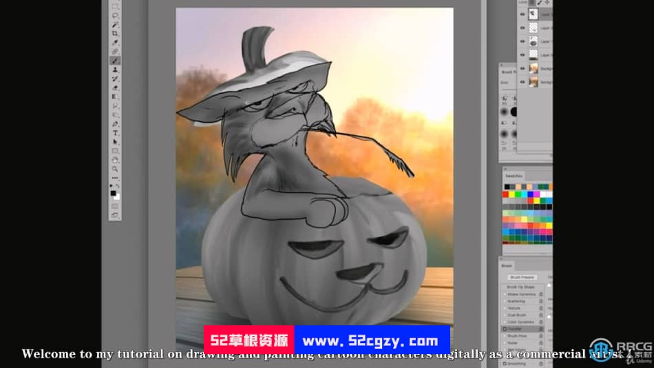 【中文字幕】如何绘制卡通人物角色技术训练视频教程 CG 第9张