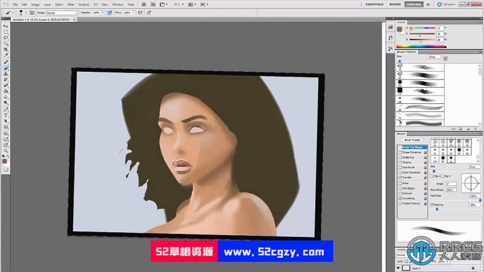 【中文字幕】Photoshop概念角色设计核心技术视频教程 PS教程 第8张
