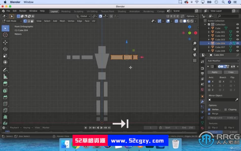 【中文字幕】Blender机器人绑定动画技术视频教程 3D 第8张