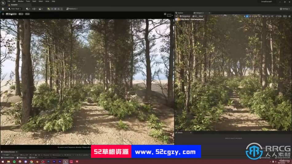 UE5虚幻引擎自然环境制作基础技能训练视频教程 CG 第3张