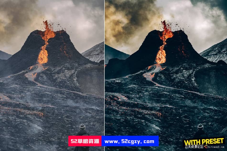 【Lightroom预设】ARTA Presets-火山风光摄影调色Volcano Presets LR预设 第3张