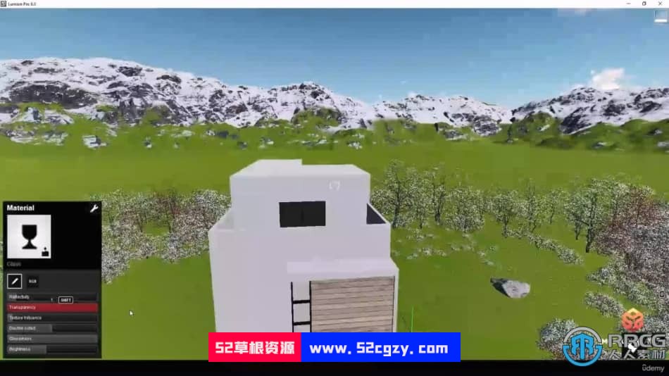 3dsMax与Lumion现代风格别墅建模与渲染训练视频教程 3D 第5张