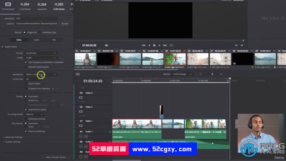 DaVinci Resolve 18视频编辑从入门到精通视频教程 CG 第2张
