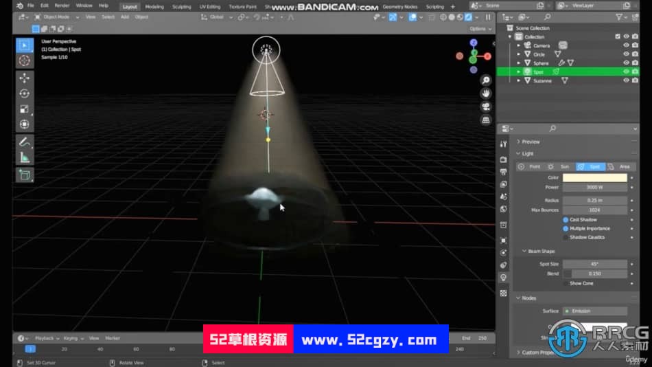 【中文字幕】Blender空间场景实例制作流程视频教程 3D 第13张