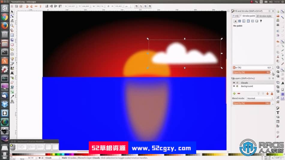 【中文字幕】Inkscape矢量插图基础核心技术训练视频教程 CG 第5张