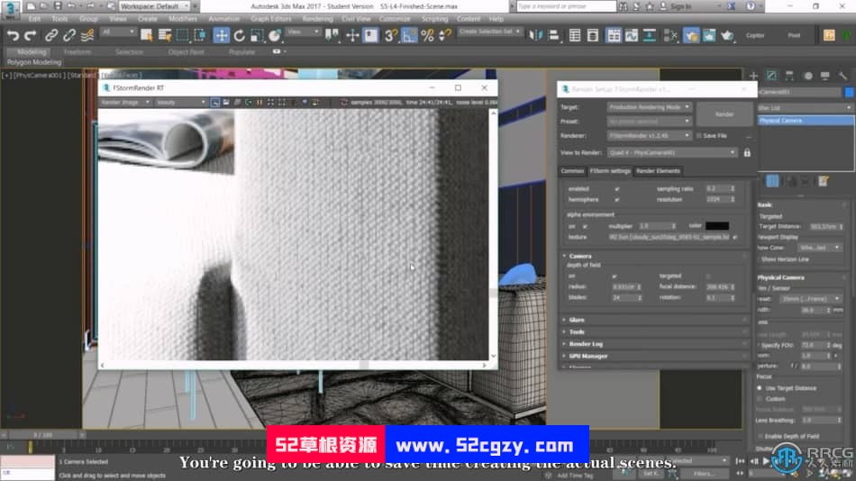 【中文字幕】3dsMax高效3D渲染技术从入门到精通视频教程 3D 第3张