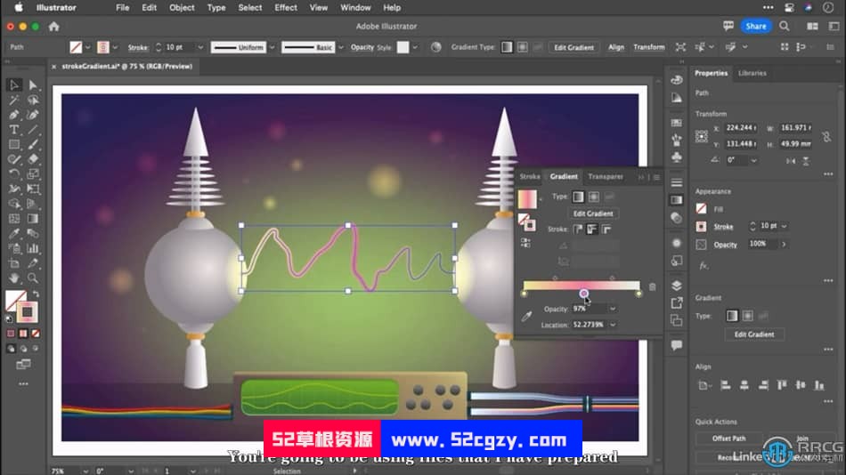 【中文字幕】Illustrator CC 2023全面核心技术训练视频教程 AI 第4张