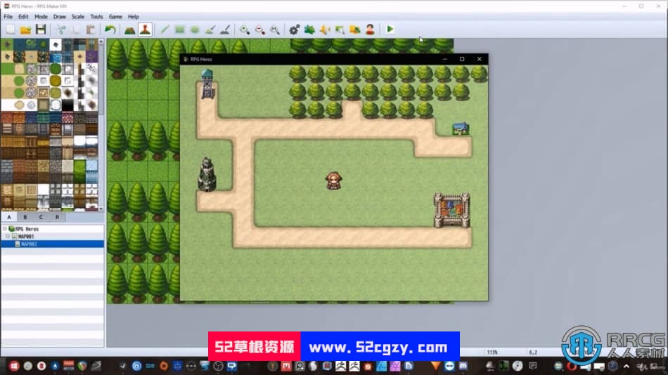 【中文字幕】RPG Maker角色扮演游戏制作基础核心技术视频教程 CG 第8张