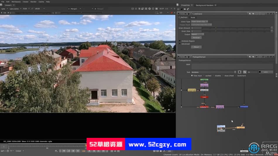 Nuke中VFX影视特效镜头基础技能训练视频教程 CG 第5张