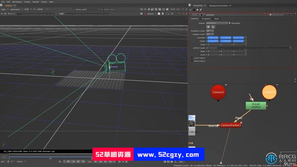 Nuke中VFX影视特效镜头基础技能训练视频教程 CG 第6张