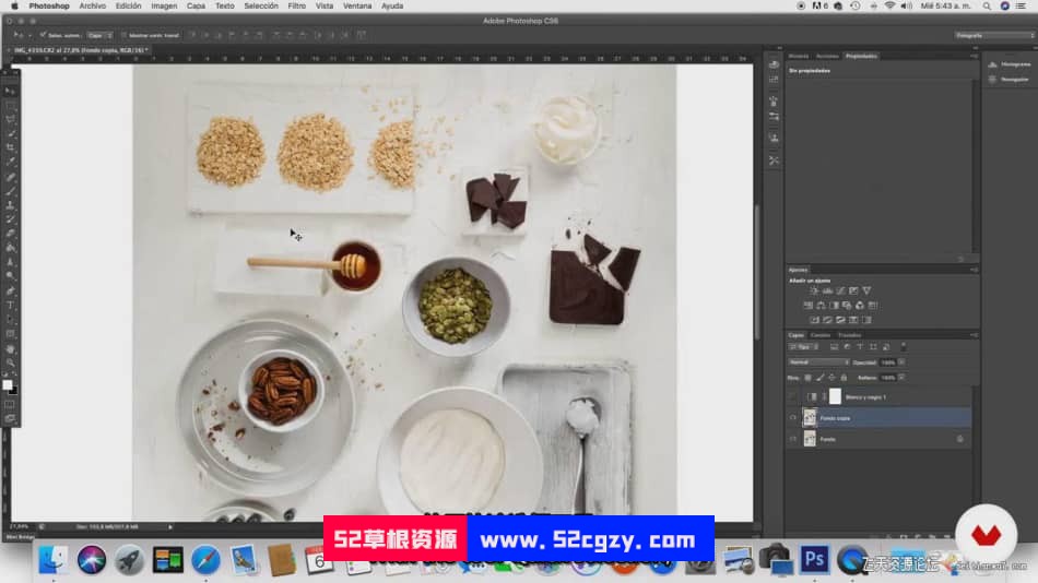 【中英字幕】Espacio Crudo 高端品牌美食食品造型摄影布光教程 摄影 第13张