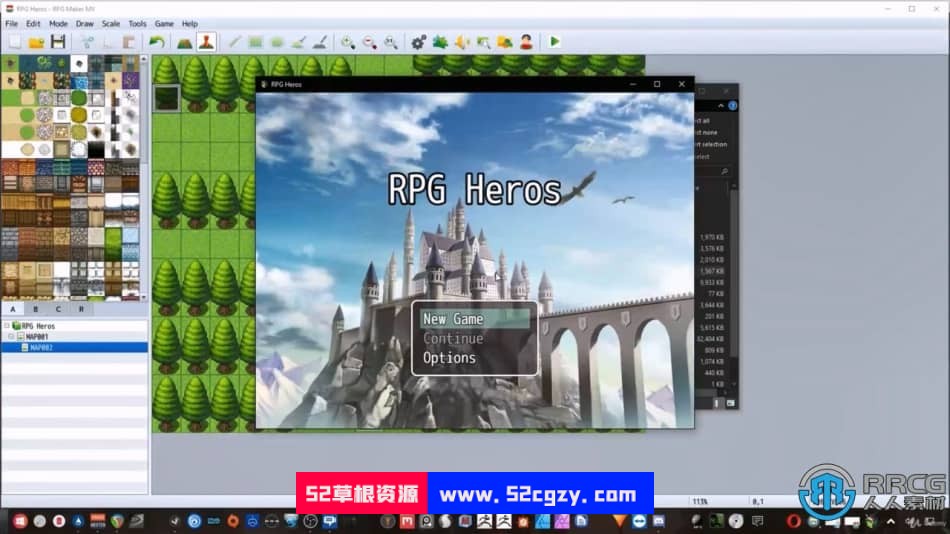 【中文字幕】RPG Maker角色扮演游戏制作基础核心技术视频教程 CG 第2张