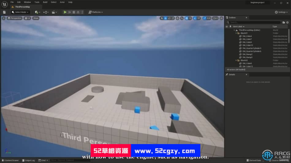 【中文字幕】UE5虚幻引擎俯视射击游戏完整制作流程视频教程 CG 第9张