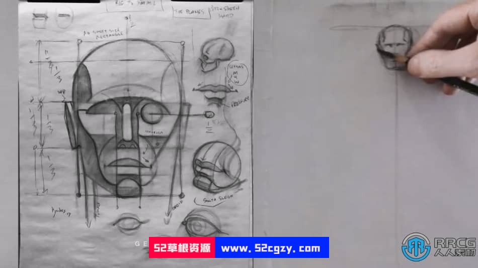Patrick人物角色解剖学传统绘画大师级视频教程 CG 第11张