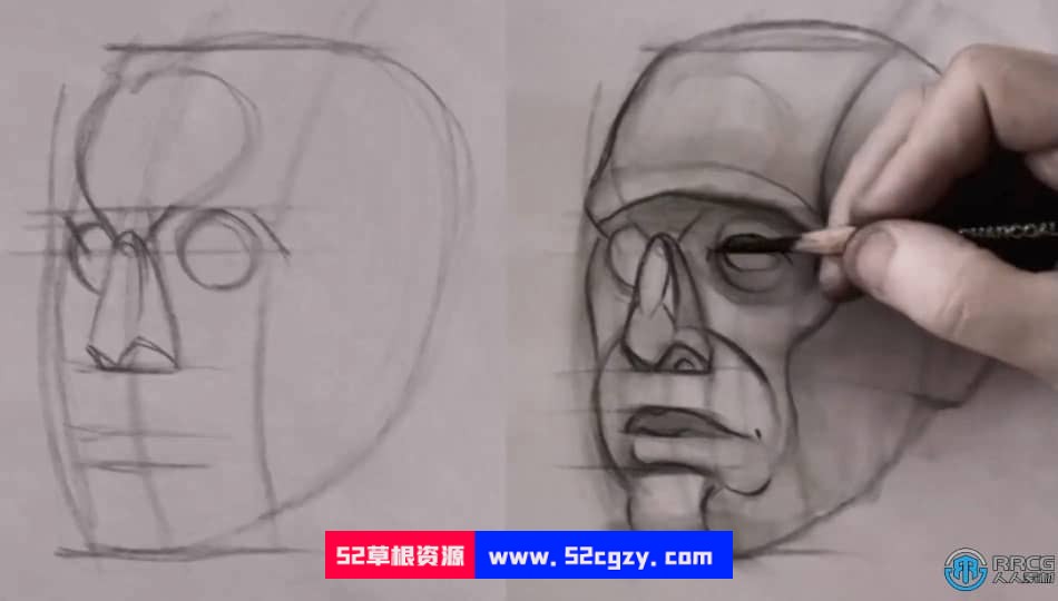 Patrick人物角色解剖学传统绘画大师级视频教程 CG 第14张