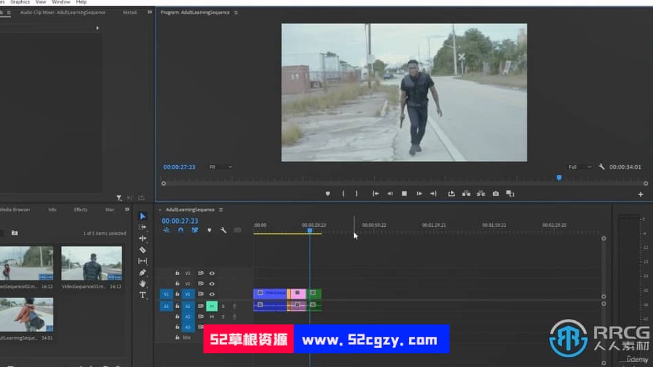 Adobe Premiere Pro视频编辑个人项目初学者基础训练视频教程 PR 第6张